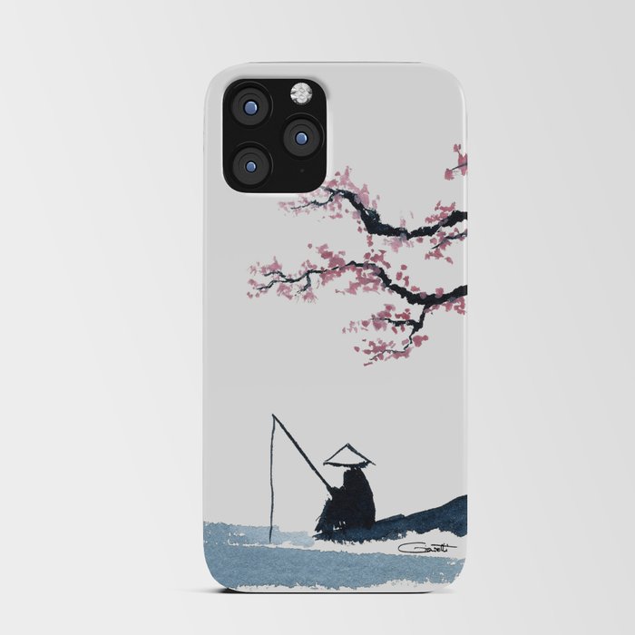 Japanese Fisherman iPhone Card Case