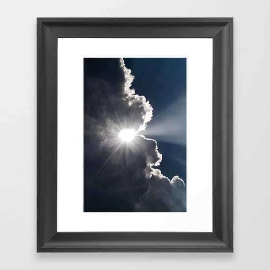 A Small Glimpse of His Glory Framed Art Print