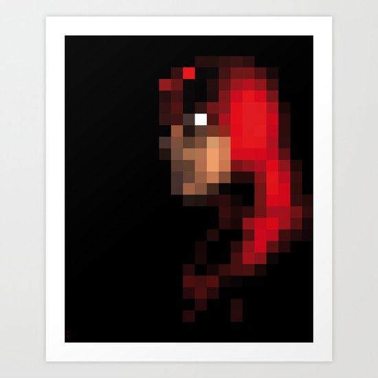 PIXELEON- Daredevil Art Print