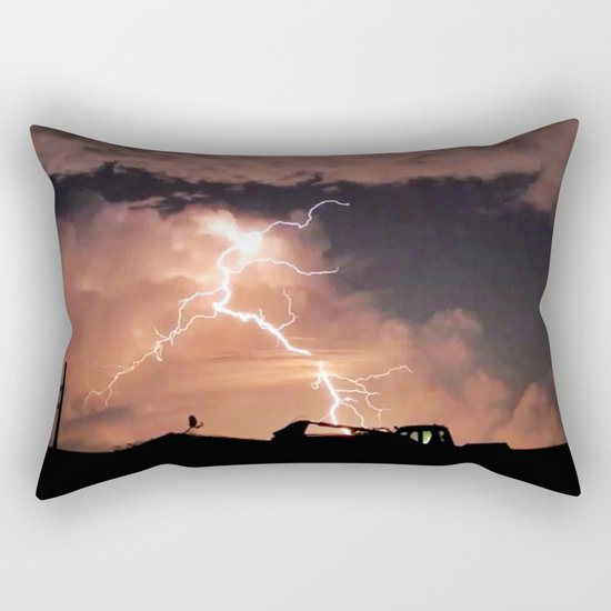 Mister Lightning Rectangular Pillow