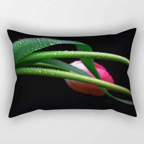 Single Tulip Rectangular Pillow