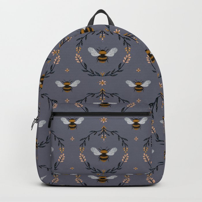 Ode to the Bumblebee (in lavender) Backpack