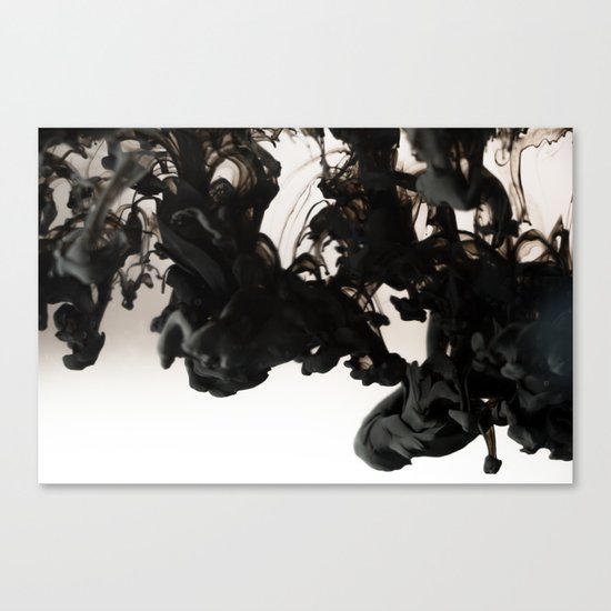 Ink Drop Canvas Print