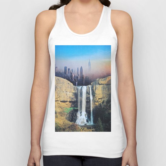 Manhattan Falls Unisex Tank Top