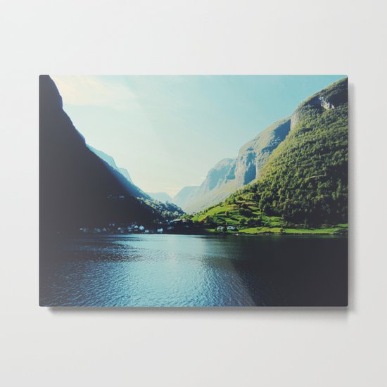 Mountains XII Metal Print