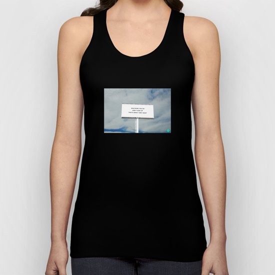WHATEVER YOU DO Unisex Tank Top