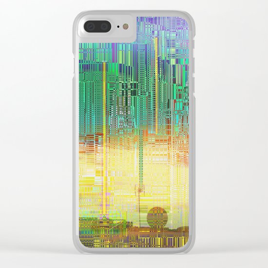 Atlante / CITIES over CITIES Clear iPhone Case