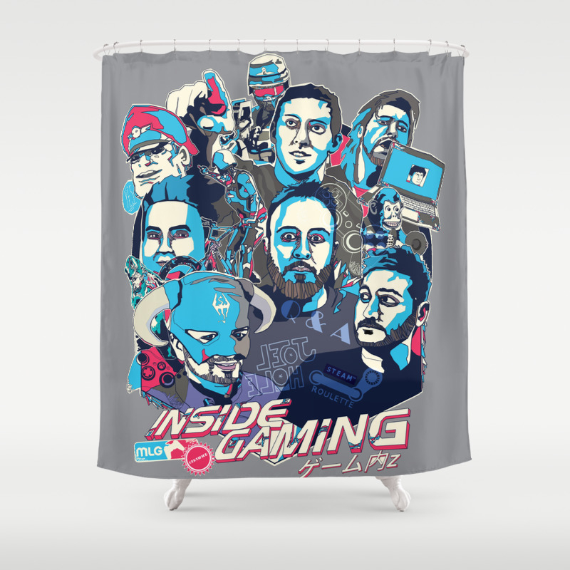 Inside Gaming Shower Curtain By Mikerush Society6
