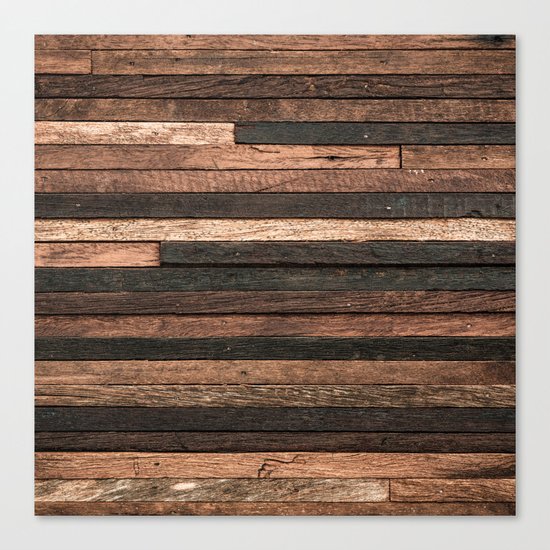 Vintage Wood Plank Canvas Print