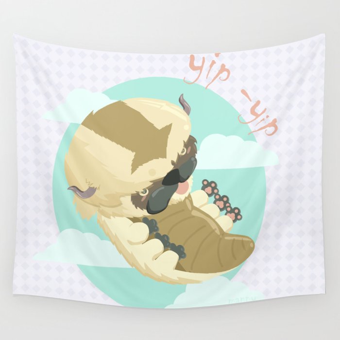 Appa Avatar The Legendo Of Aang Wall Tapestry By Manfredmaroto Society6 Hang 'em on walls, drape 'em on beds, divide a room, hide your secret stuff. appa avatar the legendo of aang wall tapestry by manfredmaroto