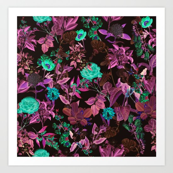 Ambiance Floral Art Print