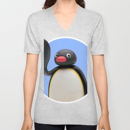 Pingu V Neck T Shirt