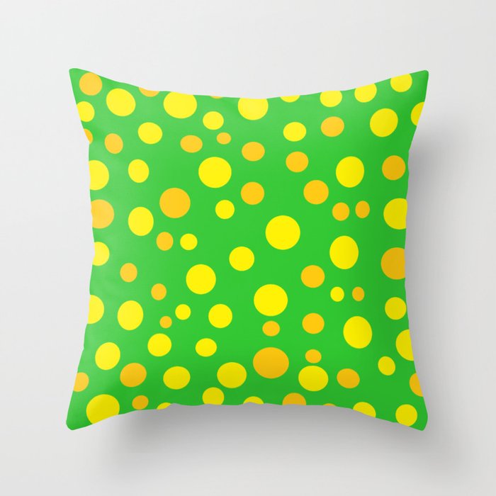 Fall Lime Green Of Shade Yellow-Green Decorative Throw Pillow