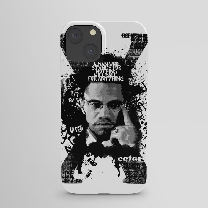 Malcolm X Stand Tall iPhone Case