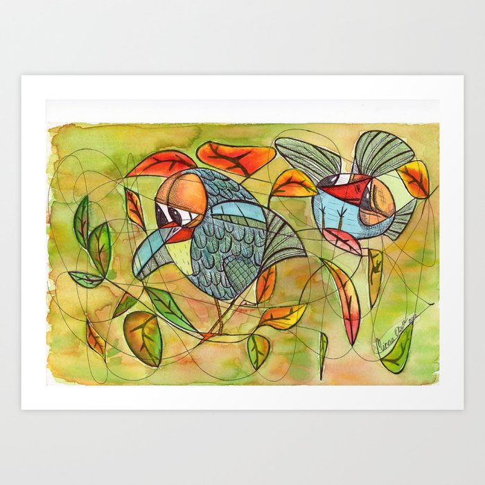 nice place to lay an egg!! Art Print