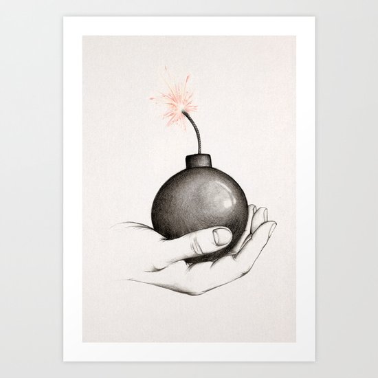 Play with Fire Art Print