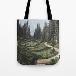 Mountain Trail Tote Bag