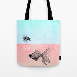 Fish & Bee Tote Bag