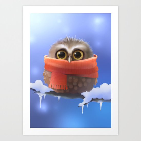 Little Owl Art Print