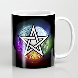 Glowing pentagram Mug