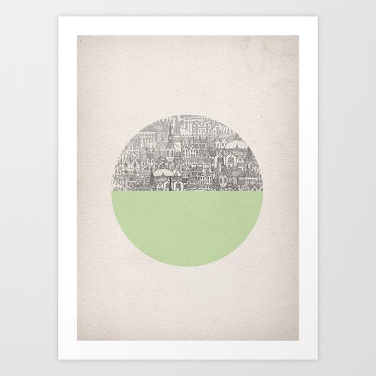 Circle Art Print