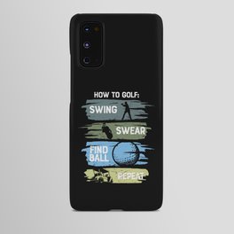 How To Golf Funny Android Case