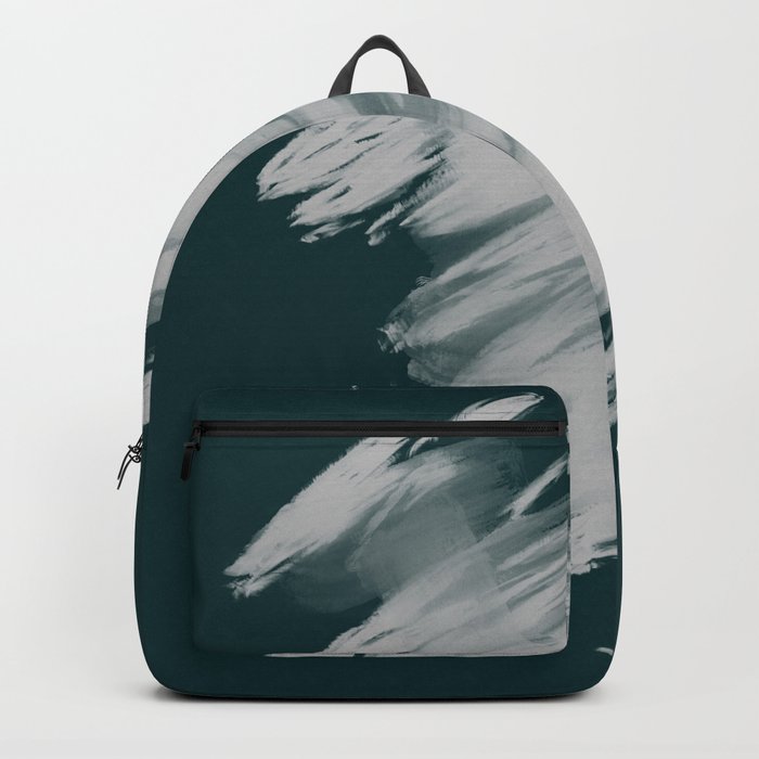 The Life of a Painting 1 - Abstract, Modern, Minimal Art Backpack