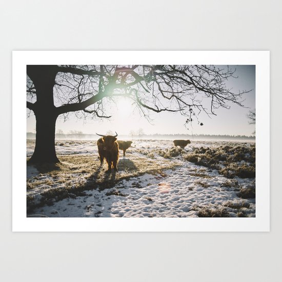 Simple wildlife Art Print