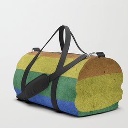 Rainbow Grunge Duffle Bag