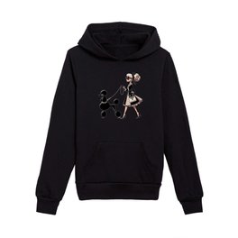 Poodle Swagger: Style Icons Kids Pullover Hoodie
