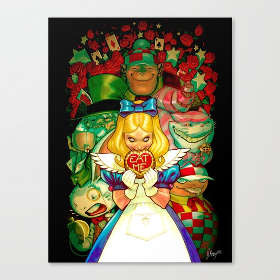 Hello Alice Canvas Print
