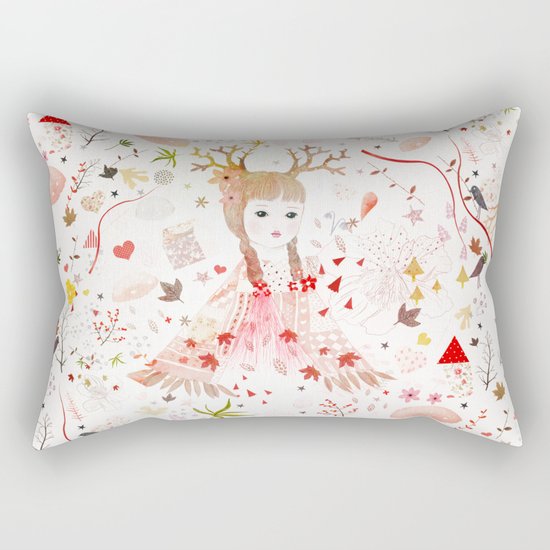 child garden Rectangular Pillow
