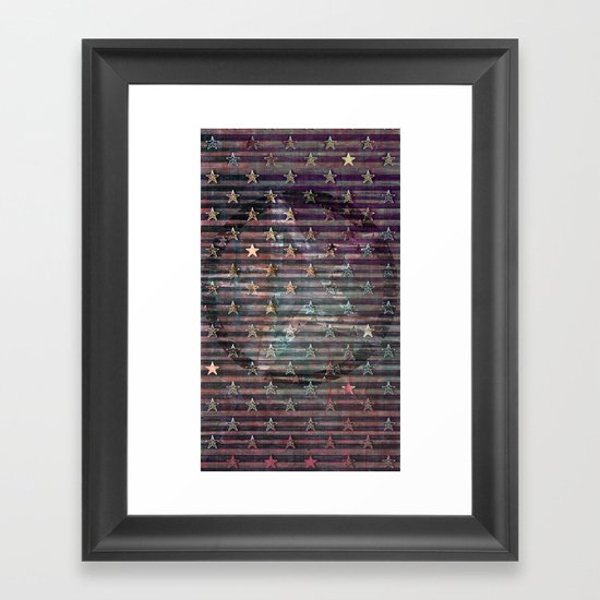 Stars & Stripes Framed Art Print