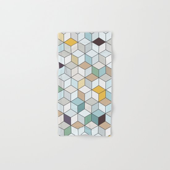 Cubed II Hand & Bath Towel