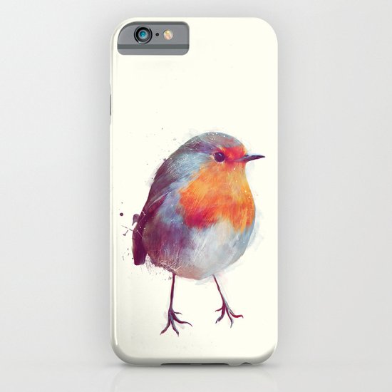 Winter Robin iPhone & iPod Case