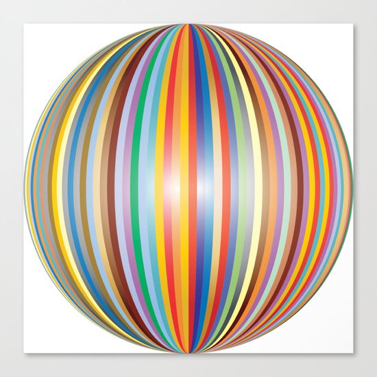 Color prisme Canvas Print