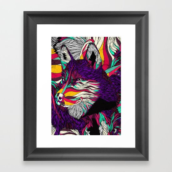 Color Husky (Feat. Bryan Gallardo) Framed Art Print