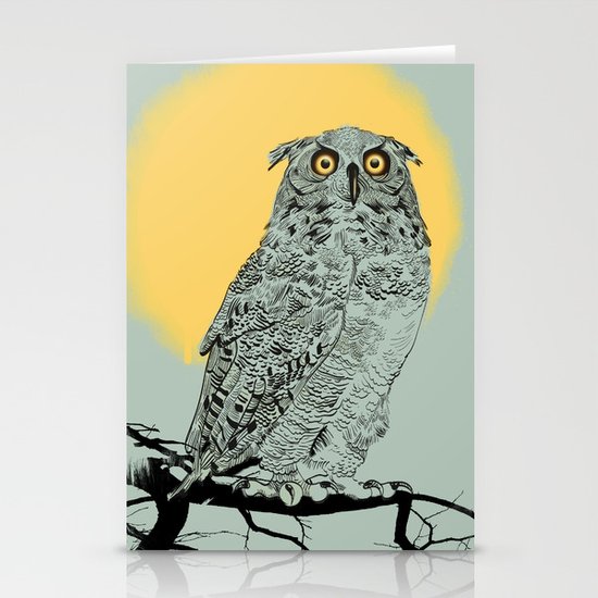 Owl Stationery Cards