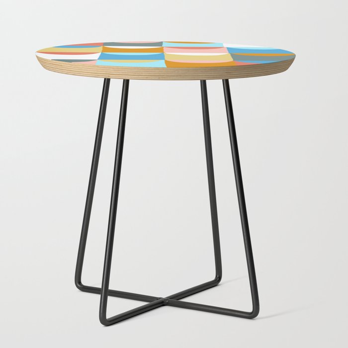 Gingerbread Scallop Side Table