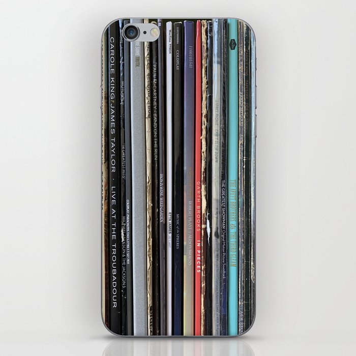 Various Vinyl Vertical iPhone Skin
