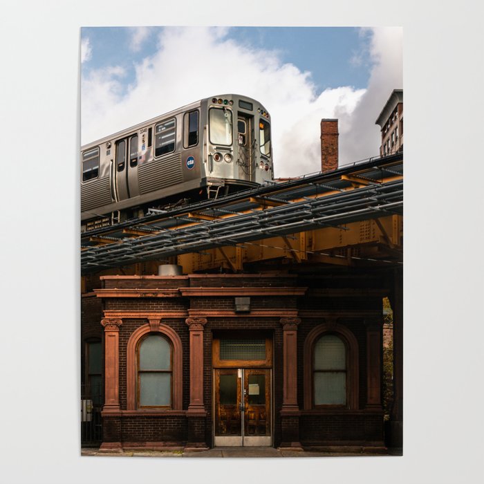 Elevated Train Poster
