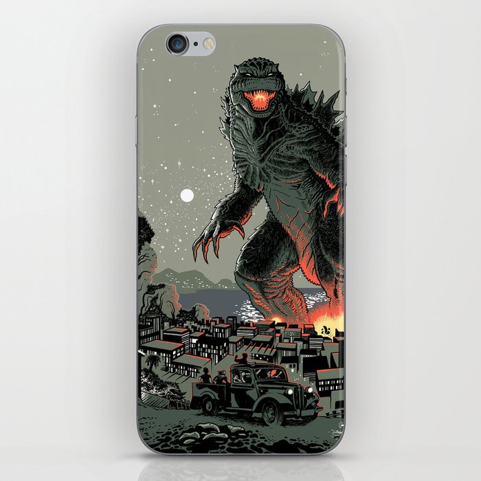 Godzilla - Gray Edition iPhone Skin