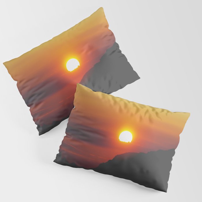 Rising from the Clouds Pillow Sham