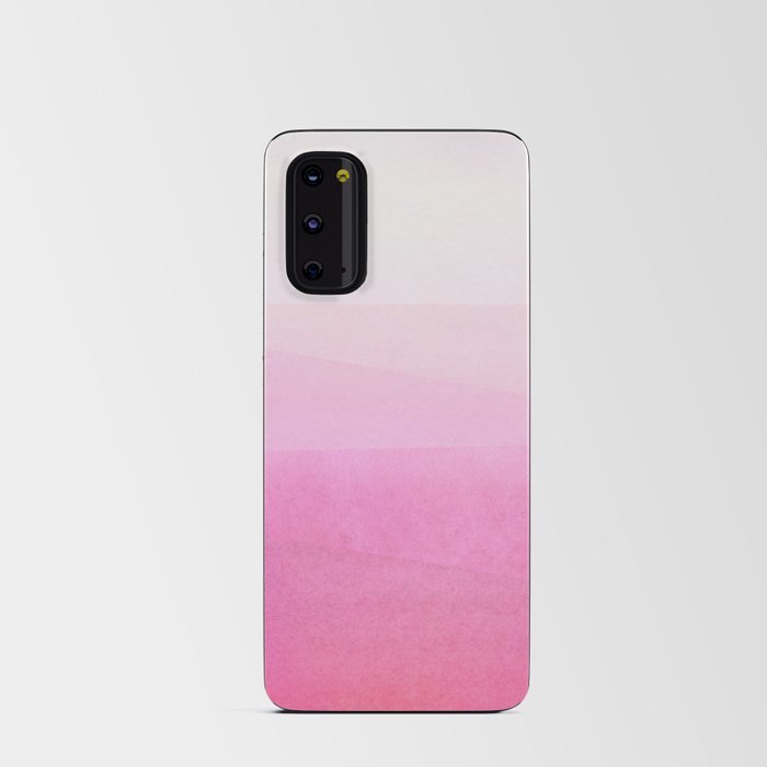 Subtle Pink Layers 02 Android Card Case