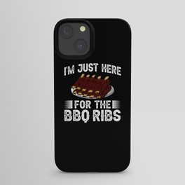 BBQ Ribs Beef Smoker Grilling Pork Dry Rub iPhone Case