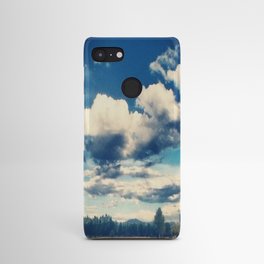 blue skys Android Case