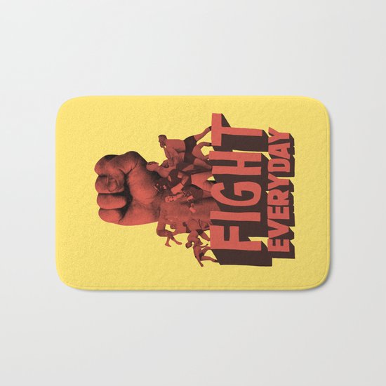 FIGHT EVERYDAY Bath Mat