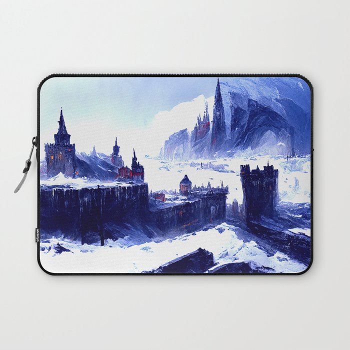 The Kingdom of Ice Laptop Sleeve