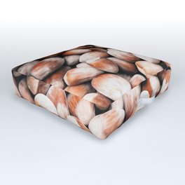 Nuts Almonds Roasted Salted Snack Healthy Outdoor Floor Cushion