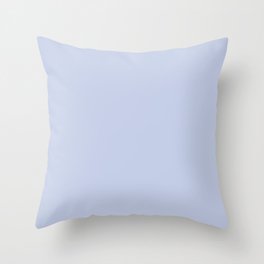 Periwinkle (Crayola) - solid color Throw Pillow
